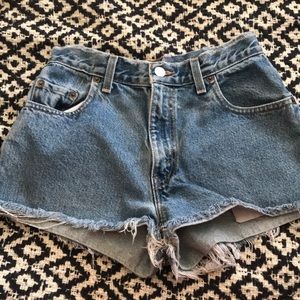 Levi’s jean shorts